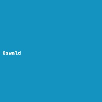 Hersteller: Oswald