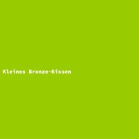 Kleines Bronze-Kissen