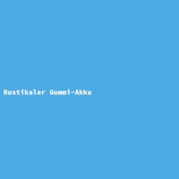 Rustikaler Gummi-Akku