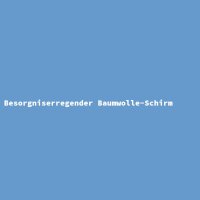 Besorgniserregender Baumwolle-Schirm
