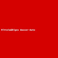 Mittelm&auml;&szlig;iges Wasser-Auto