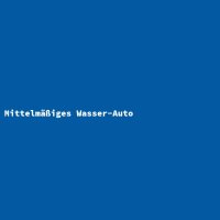 Mittelm&auml;&szlig;iges Wasser-Auto