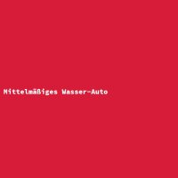 Mittelm&auml;&szlig;iges Wasser-Auto