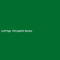 Luftige Polyamid-Decke