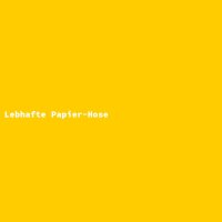 Lebhafte Papier-Hose