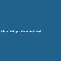 Mittelm&auml;&szlig;iger Plastik-Bikini
